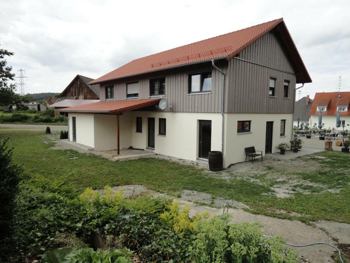 Gasthof Reiterstuben Hoßkirch Eksteriør billede